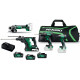 HiKOKI KC18DEWHZ Akkus gépszett DS18DE+WH18DC+G1813DA+DH1826DA (18V/3x5,0Ah) táska
