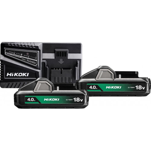 HiKOKI UC18YFSLWEZ Akkumulátor és töltő készlet (18V/2x 4,0Ah)
