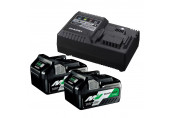 HiKOKI UC18YSL3WEZ Akkumulátor és töltő szett (18/36V/2x5,0/2,5Ah)