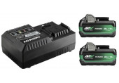 HiKOKI UC18YSL3 Akkumulátor csomag Multi Volt (2 x 8Ah)18V - 4Ah 36V+ töltő UC18YSL3