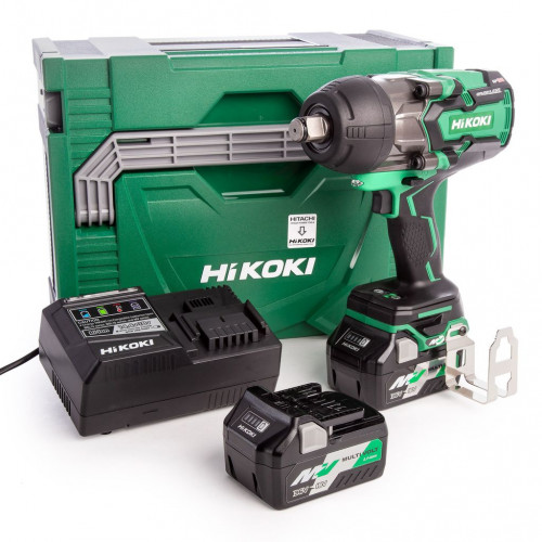 HiKOKI WR36DBWRZ Akkus ütvecsavarozó 1/2" MultiVolt (1050Nm/36V/2x2,5Ah) HitBOX