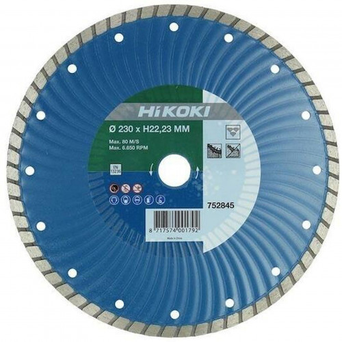 HiKOKI 752842 Gyémánt turbó vágótárcsa 125x22,2x6mm