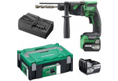 HiKOKI DH18DPBWPZ Akkus fúrókalapács SDS-Plus (18V/2x5,0Ah/1,3J) HSC II