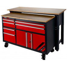 Holzmann Szerszámoskocsi és munkaasztal szett WEWA1216SET