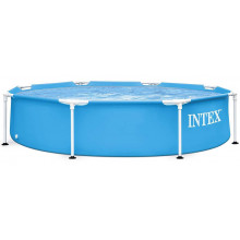 INTEX Metal Frame Pools fémvázas medence vízforgató nélkül, 244 x 51 cm 28205NP