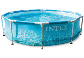 INTEX Metal Frame Pools fémvázas medence vízforgató nélkül, 305 x 76 cm 28206NP