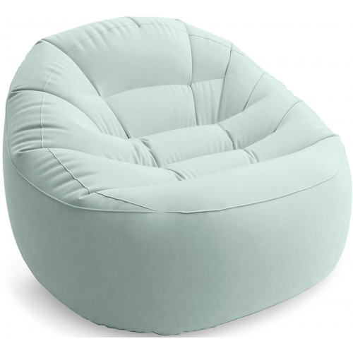 INTEX Beanless Bag felfújható fotel, 112 x 104 x 74 cm, szürke 68590NP