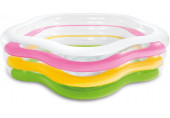INTEX Summer Colors Pool felfújható medence, 185 x 180 x 53 cm 56495NP