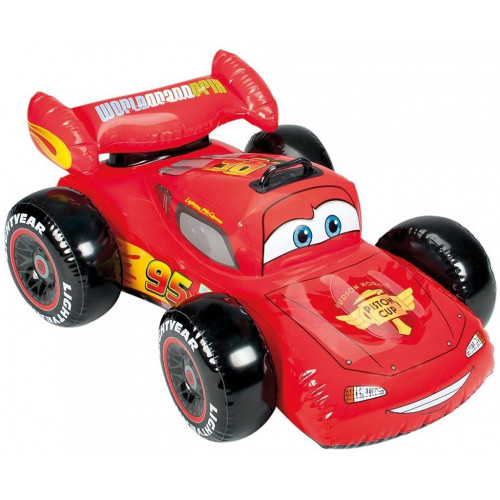 INTEX Cars Ride-On Verdák felfújható autó 57516NP