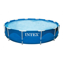 INTEX Metal Frame medence vízforgató nélkül, 366 x 76 cm 28210NP