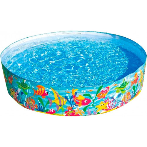 INTEX Quick Snap-Pool Halacska gyermekmedence 183 x 38 cm 56452NP