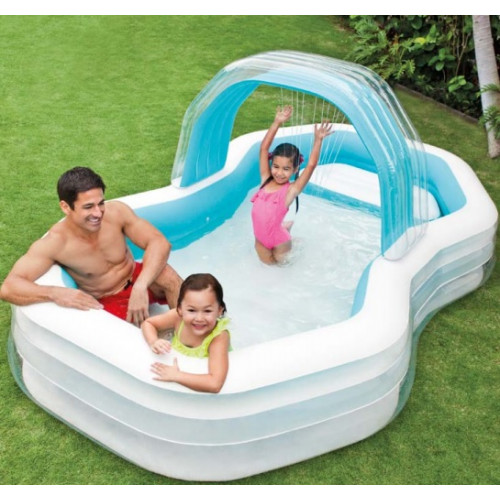 INTEX Family Cabana Pool Medence 310 x 188 x 130 cm 57198NP