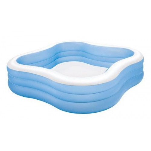 INTEX Beach Wave Swim Center Pool felfúható medence, 229 x 229 x 56 cm 57495NP