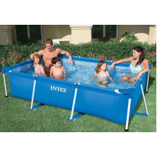 INTEX Rectangular Frame Pool Csővázas medence, 260 x 160 x 65 cm 28271NP