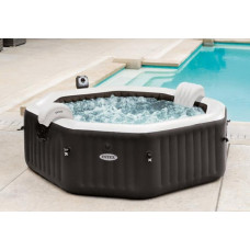 INTEX Jet & Bubble Spa Deluxe Octagon Whirlpool Négyszemélyes jakuzzi 150x71cm 28458