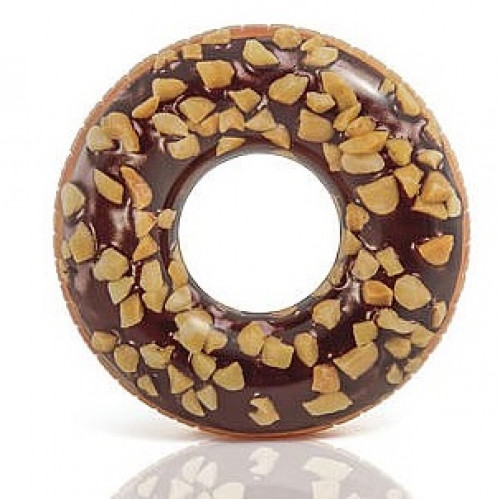 INTEX Nutty Chocolate fánk alakú úszógumi, 114 cm 56262NP INTEX Nutty Chocolate fánk alakú úszógumi, 114 cm 56262NP