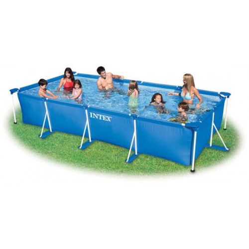 KIÁRUSÍTÁS INTEX Frame Pool Set Family medence,450 x 220 x 84 cm 28273NP SÉRÜLT CSOMAGOLÁS