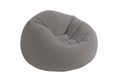 INTEX Beanless Bag Felfújható fotel, szürke, 107 x 104 x 69 cm 68579NP