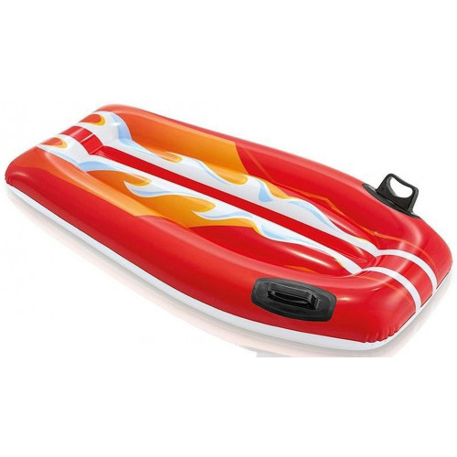 INTEX Joy Surf felfújható szörfdeszka strandmatrac, 112 x 62 cm, piros 58152EU