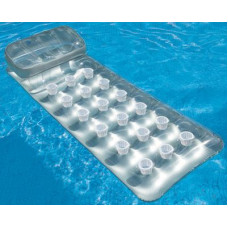 INTEX Felfújható gumimatrac, ezüst, 188 x 71 cm 58894EU