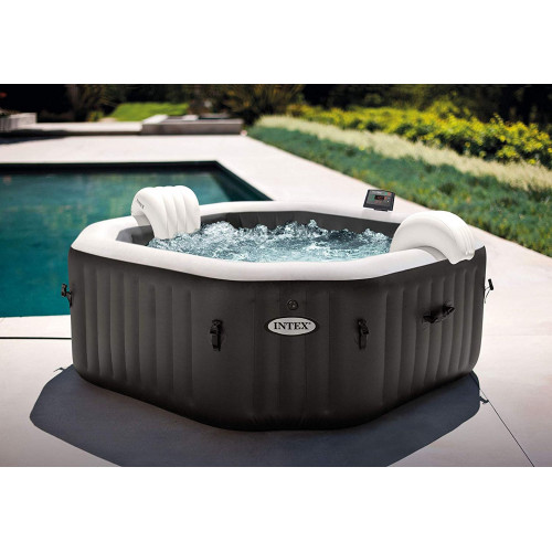 INTEX Jet & Bubble Spa Deluxe Octagon Whirlpol 28458