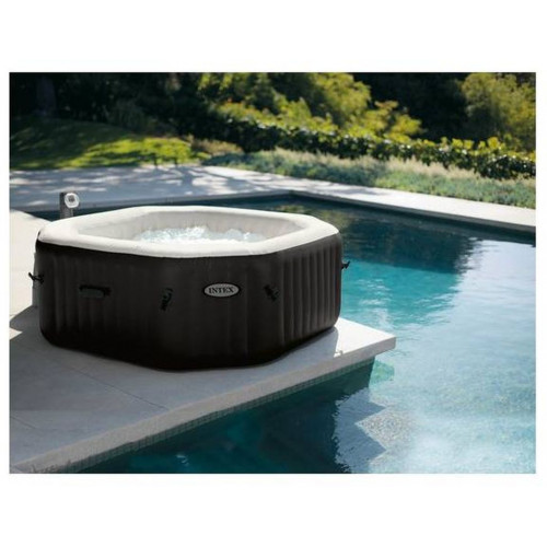 INTEX Jet & Bubble Spa Deluxe Octagon Pezsgőfürdő, 6 fő részére 28456