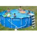 INTEX Metal Frame Pools fémvázas medence szett, 457 x 122 cm 28242GN SÉRÜLT CSOMAGOLÁS