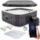 INTEX Pure Spa Greystone Deluxe 6 személyes jakuzzi 28452NP