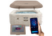 INTEX Pure Spa Chevron Deluxe 4 személyes felfújható jakuzzi 28446NP