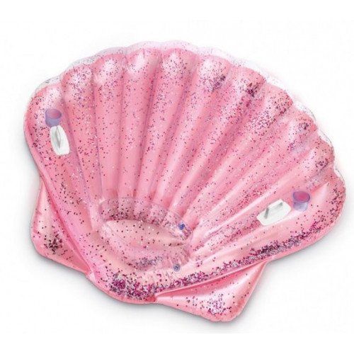 INTEX Pink felfújható kagyló matrac 57257EU