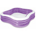 INTEX Beach Wave Swim Center Pool Felfújható medence, lila, 229 x 229 x 56 cm 57495NP