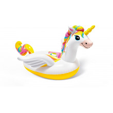 INTEX Ride-On Unicorn Felfújható unikornis matrac 57561NP