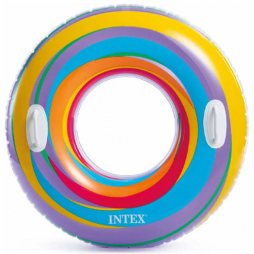 INTEX Swirly Whirly felfújható lila úszógumi, 91 cm 59256NP