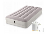 INTEX Twin Prestige Mid-Rise Felfújható ágy, 99 x 191 x 30 cm 64177