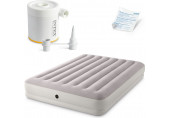 INTEX Queen Prestige Mid-Rise Felfújható ágy, 203 x 152 x 30 cm 64179