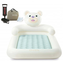 INTEX Bear Kisd Travel felfújható gyerekágy,  178 x 114 x 71 cm 66814NP