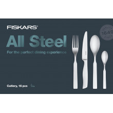 Fiskars All Steel Evőeszköz készlet, 16 db 1054778