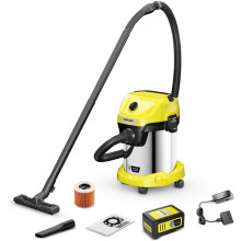 Kärcher WD 3-18 S Battery Set Akkus nedves és száraz porszívó (18V1x5.0Ah)