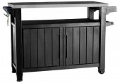 KETER UNITY XL műanyag kerti grill asztal, grafit 230419 (17202662)