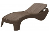 KETER ATLANTIC műrattan napozóágy, capuccino 217340 (17199231)