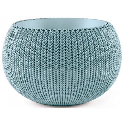 KETER COZIES M műanyag virágcserép, fém kék 229539 (17202379) KETER COZIES M műanyag virágcserép, fém kék 229539 (17202379)