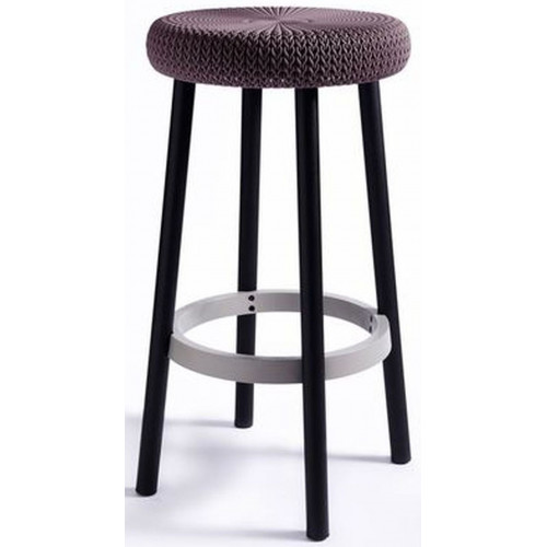 KETER COZY BAR STOOL műanyag bárszék fém lábakkal, lila 234804 (17205144) KETER COZY BAR STOOL műanyag bárszék fém lábakkal, lila 234804 (17205144)
