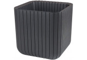 KETER CUBE PLANTER L virágtartó, antracit 230225 (17201220)