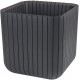 KETER CUBE PLANTER L virágtartó, antracit 230225 (17201220)