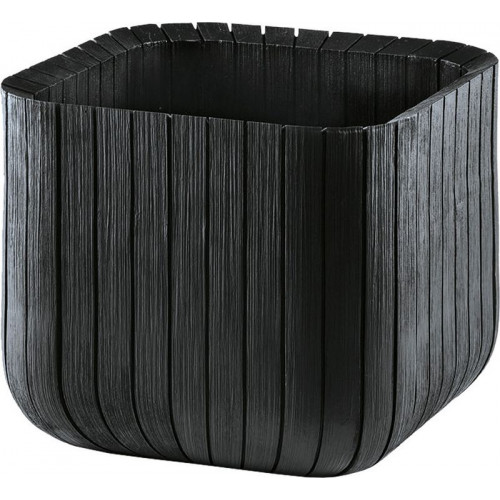 KETER CUBE PLANTER M virágtartó, antracit 230227 (17202066)