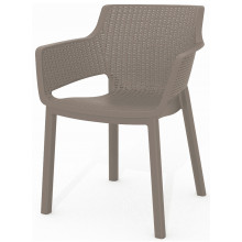 KETER EVA műanyag kerti szék, 57,7 x 62,5 x 79 cm, cappuccino 247232 (17210109)