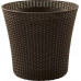 KETER CONIC PLANTER virágtartó 56,5L, whiskey barna 231358 (17202754)