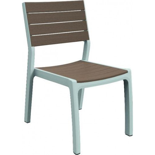 KETER HARMONY műanyag kerti szék, fehér/cappucino 230685 (17201231)