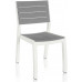 KETER HARMONY műanyag kerti szék, fehér/világosszürke 236053 (17201231)