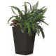 KETER RATTAN PLANTER M műrattan virágtartó 55,4L, antracit 228974 (17192301)